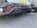 Type r top rear diffuser